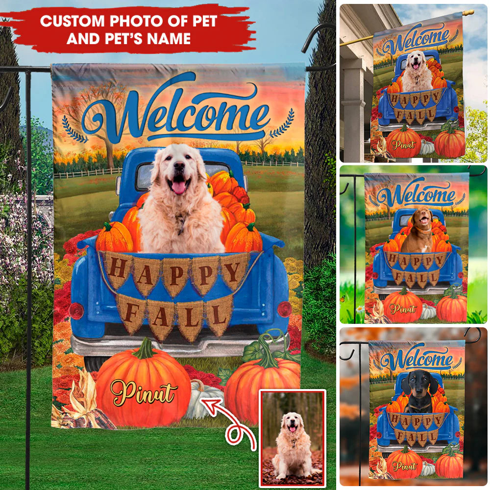 Custom Pet Photo Garden Flag for Cat Lovers with personalized design details for meaningful gifting image 6
