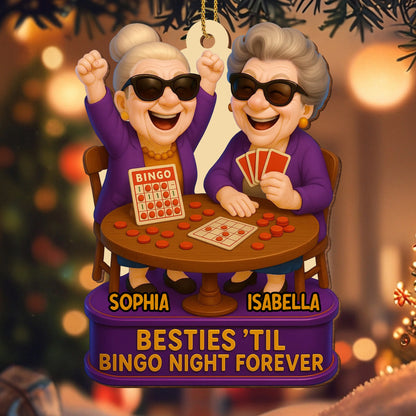 Besties 'Til Bingo Night Forever, Bingo And Cards