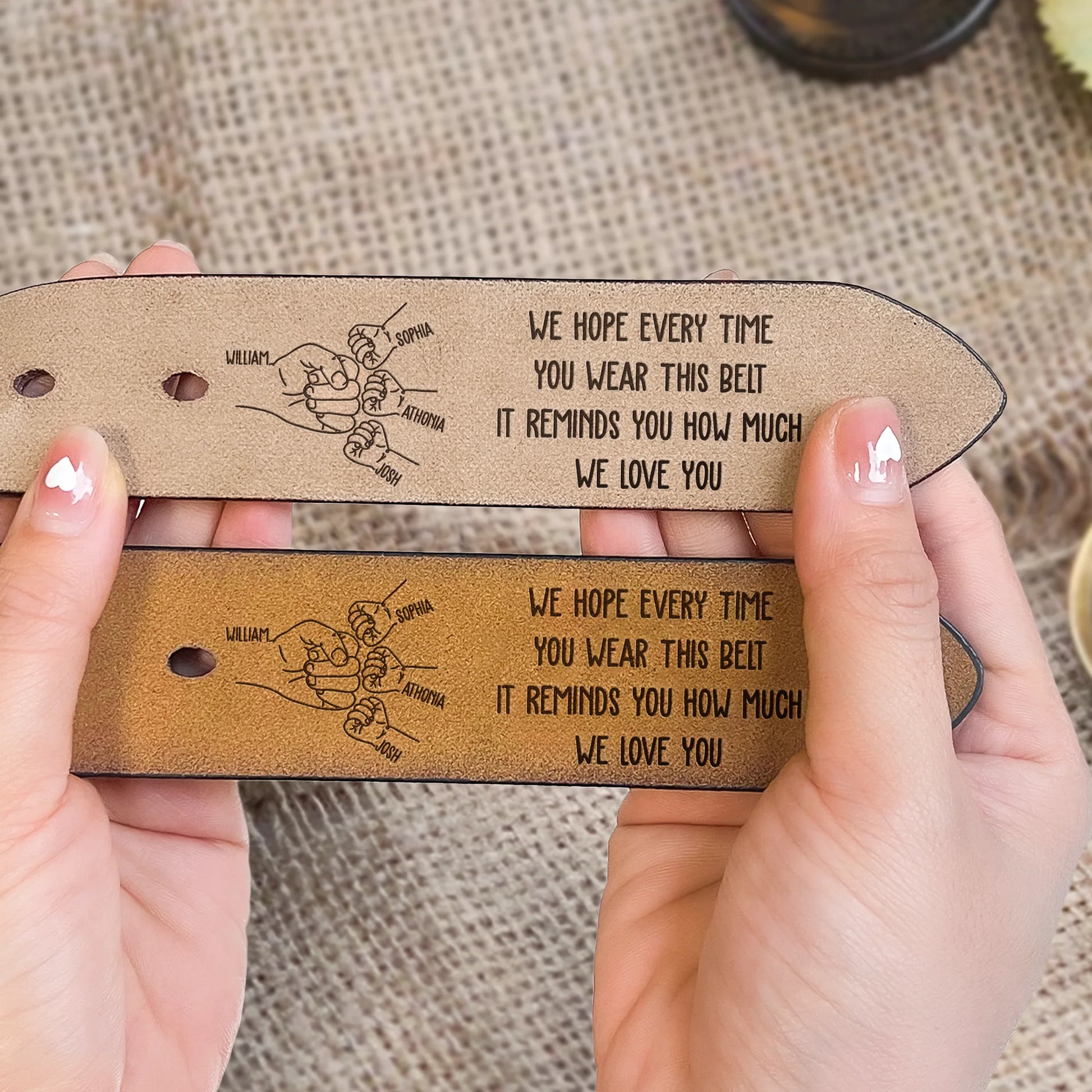 Wallet gift-ready design for Dad