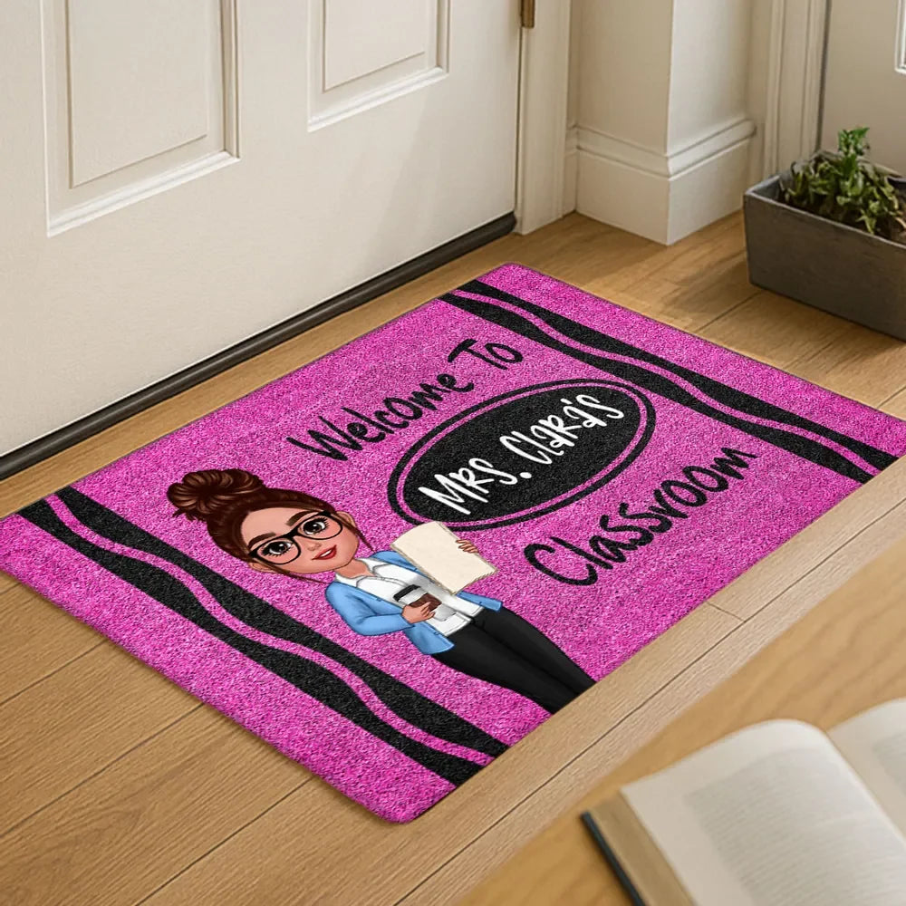 Doormat gift-ready design for Teacher