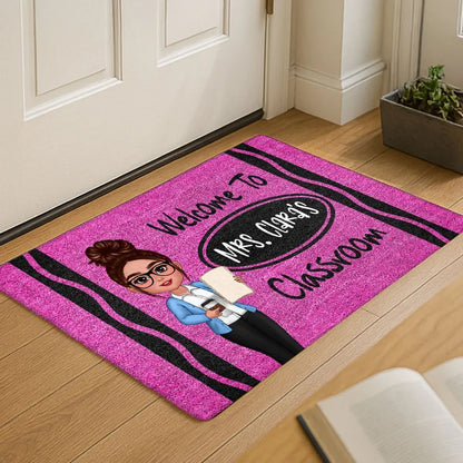 Doormat gift-ready design for Teacher