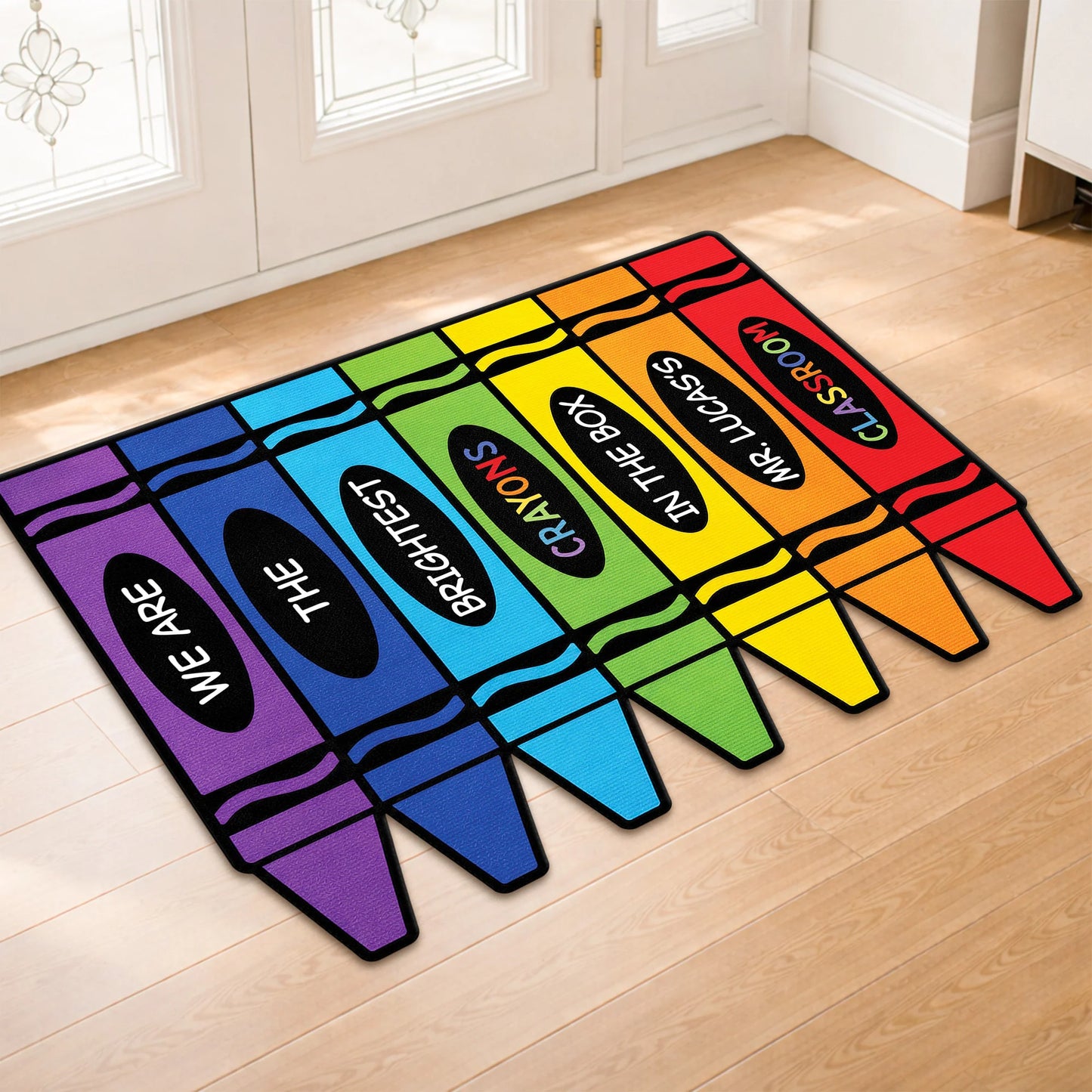 Custom Teacher Doormat personalization view for Teacher