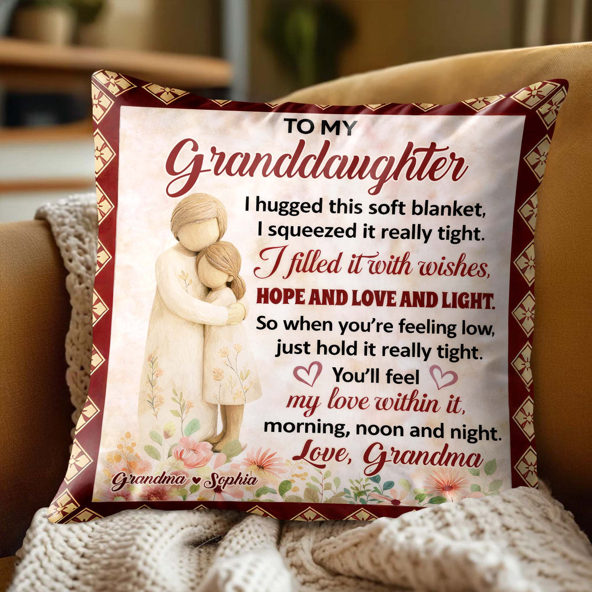 To My Granddaughter, Love and Light, Hope and Wishes