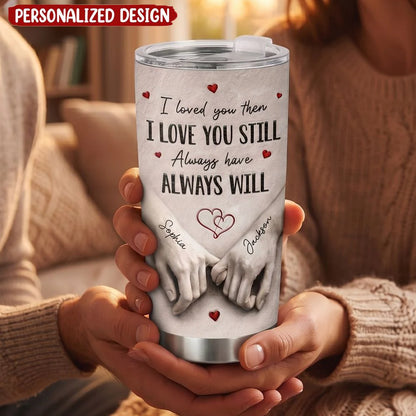 Tumbler detail view for Couples