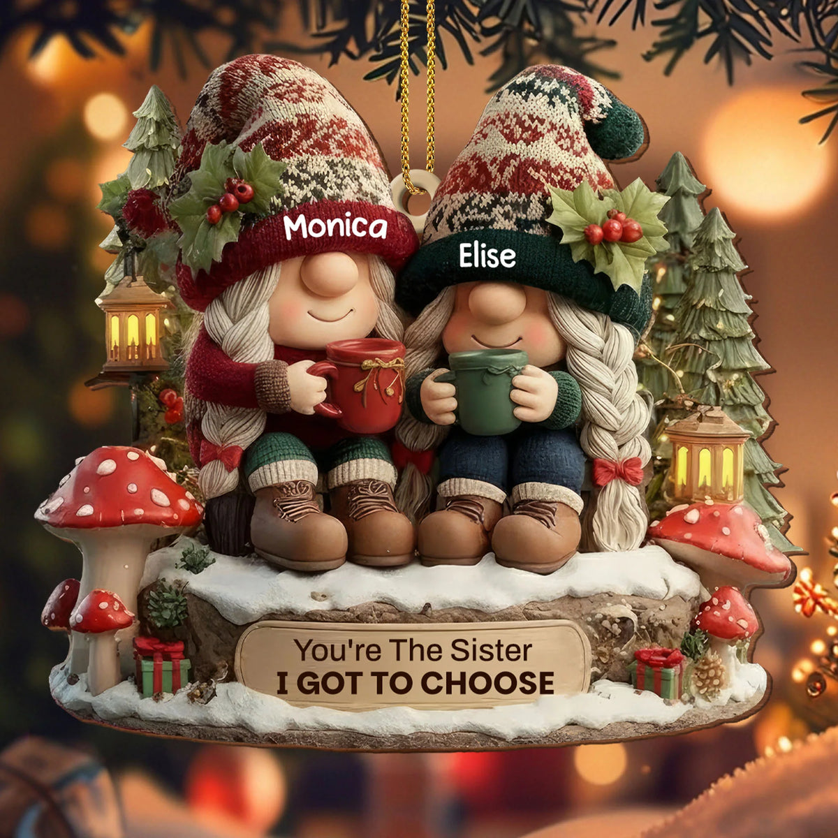 You're The Sister I Got To Choose, Gnomes And Mushrooms
