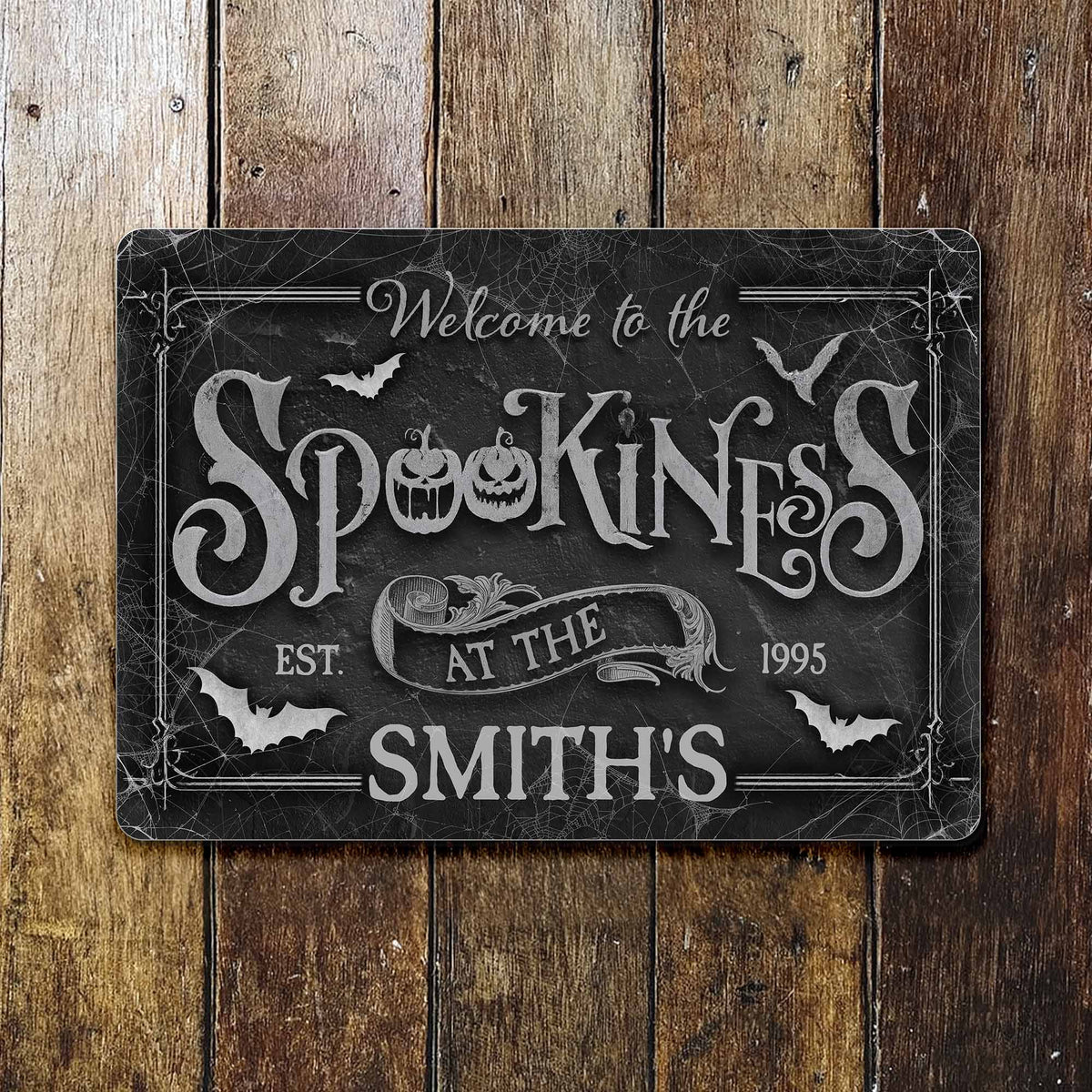Welcome To The Spookiness With Bats And Pumpkins