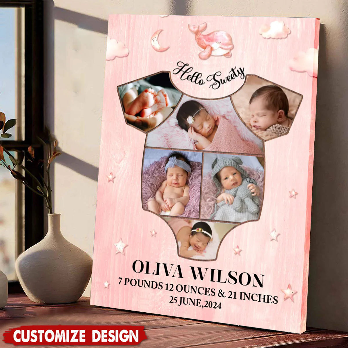 Canvas / Poster gift-ready design for Mom