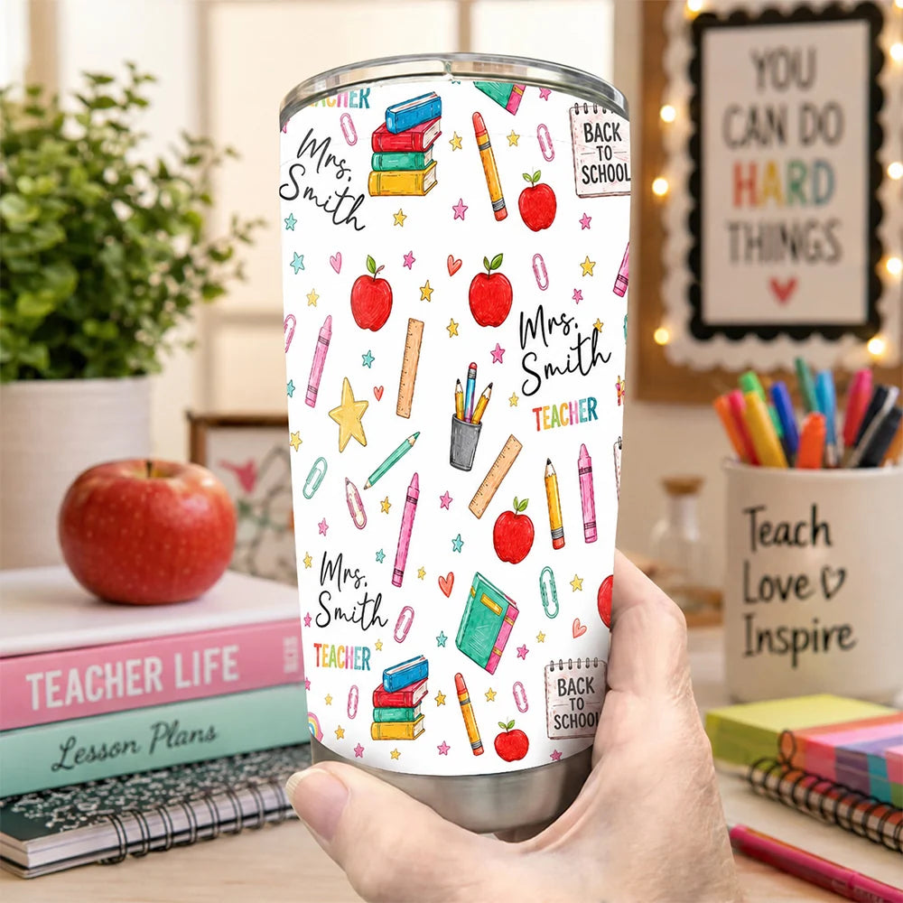Tumbler detail view for Teacher