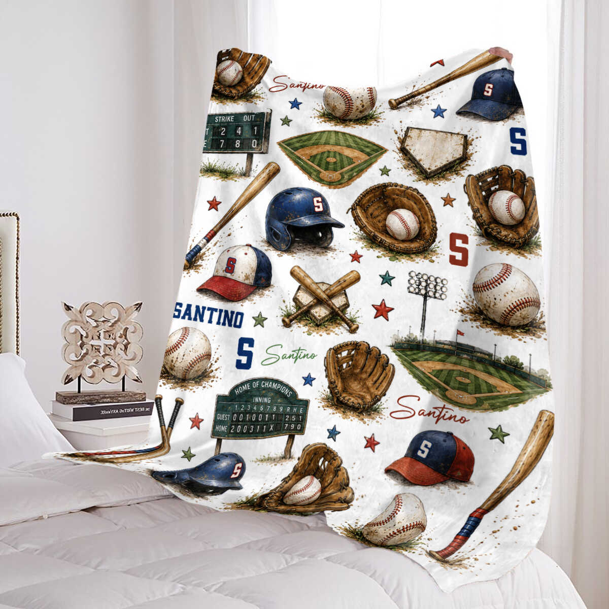 Blanket detail view for Son/Grandson