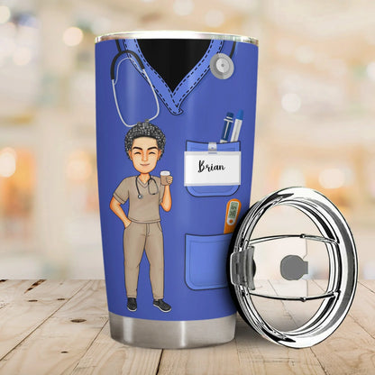 Personalized Nurse Tumbler personalization view for Nurse