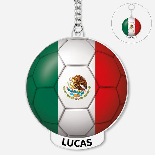 Custom Soccer Gifts for Son/Grandson with personalized design details for meaningful gifting