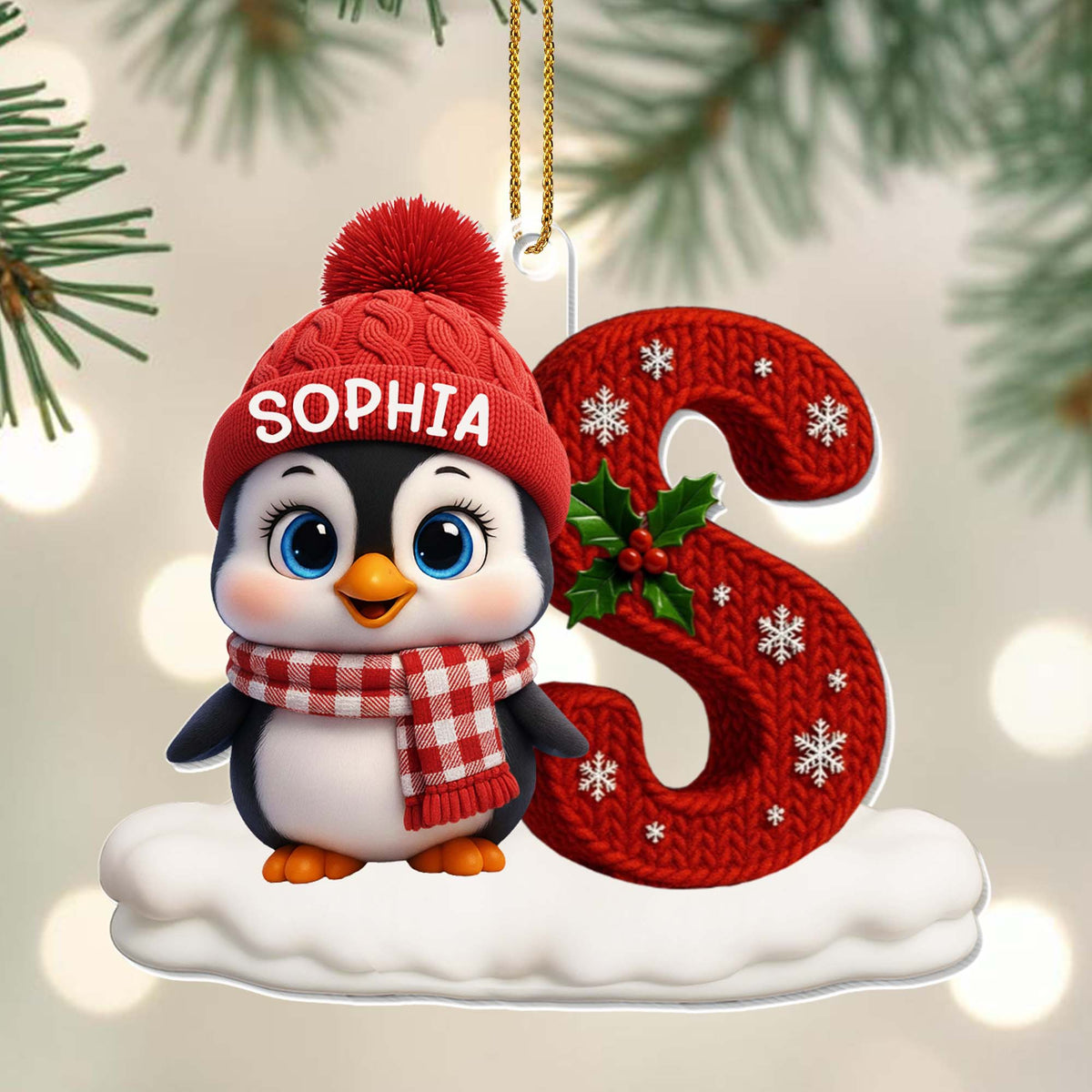 Celebrate The Holiday Spirit With Penguin And Snow