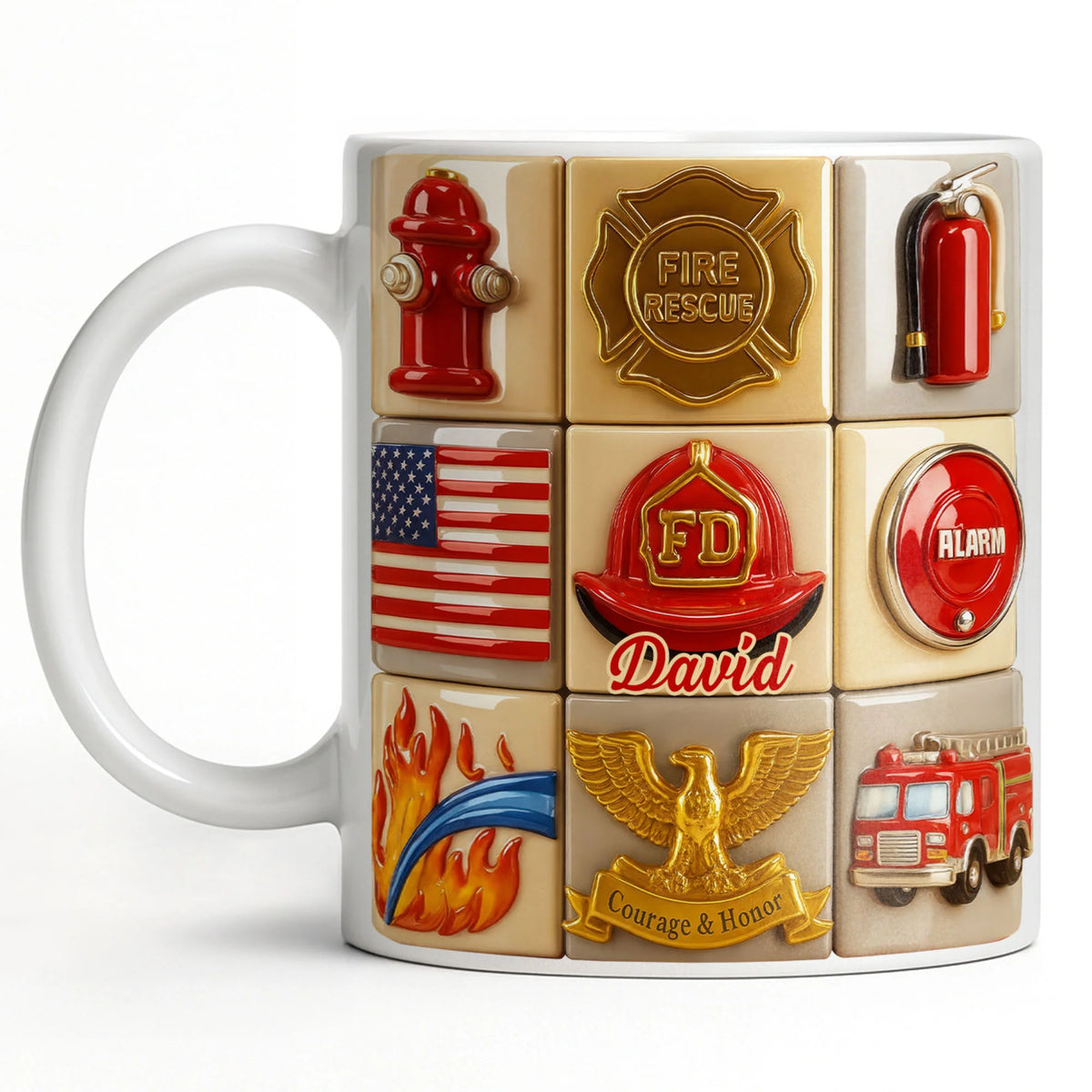 Fire Rescue Courage & Honor Firefighter Essentials
