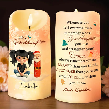 Remember Whose Granddaughter You Are, Santa Claus And Crown