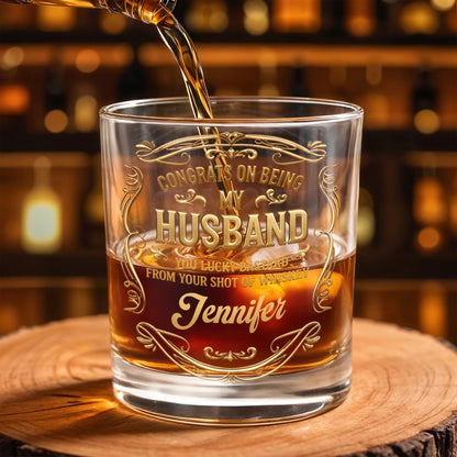 Congrats On Being My Husband, Ornamental Design