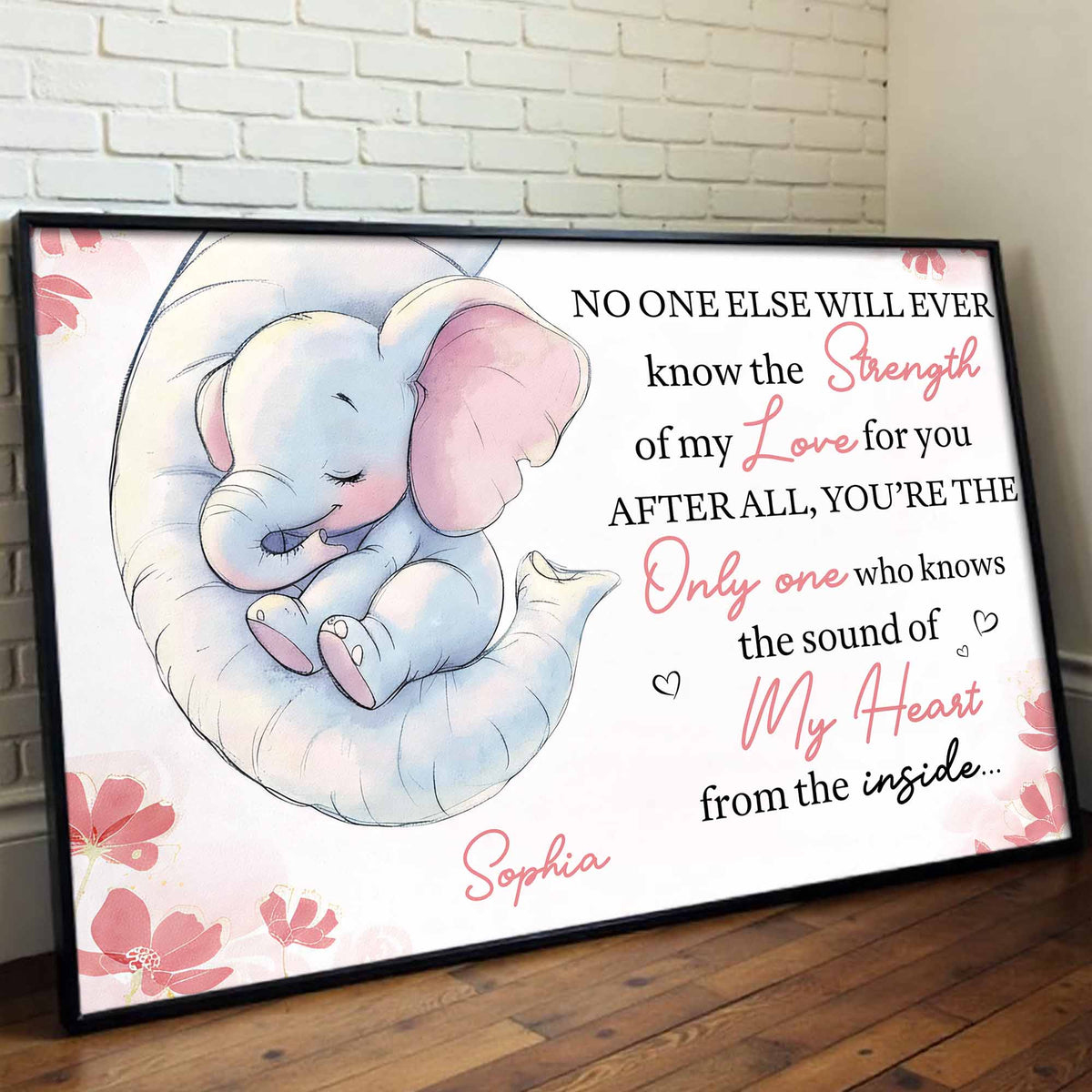 Strength Of My Love, Elephant And Flowers