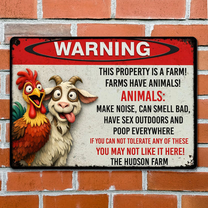 Metal Sign detail view for Dad