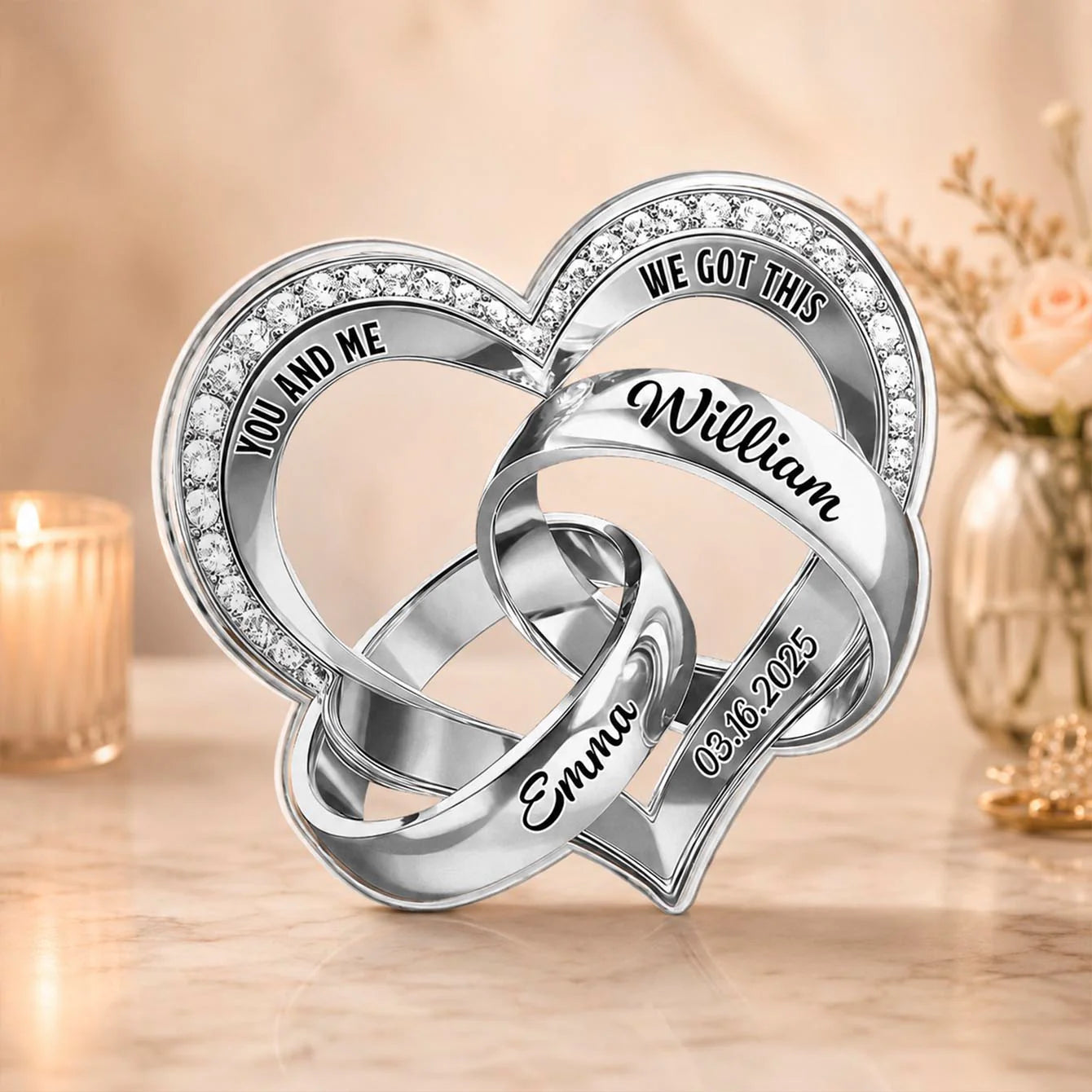 Plaque gift-ready design for Wife