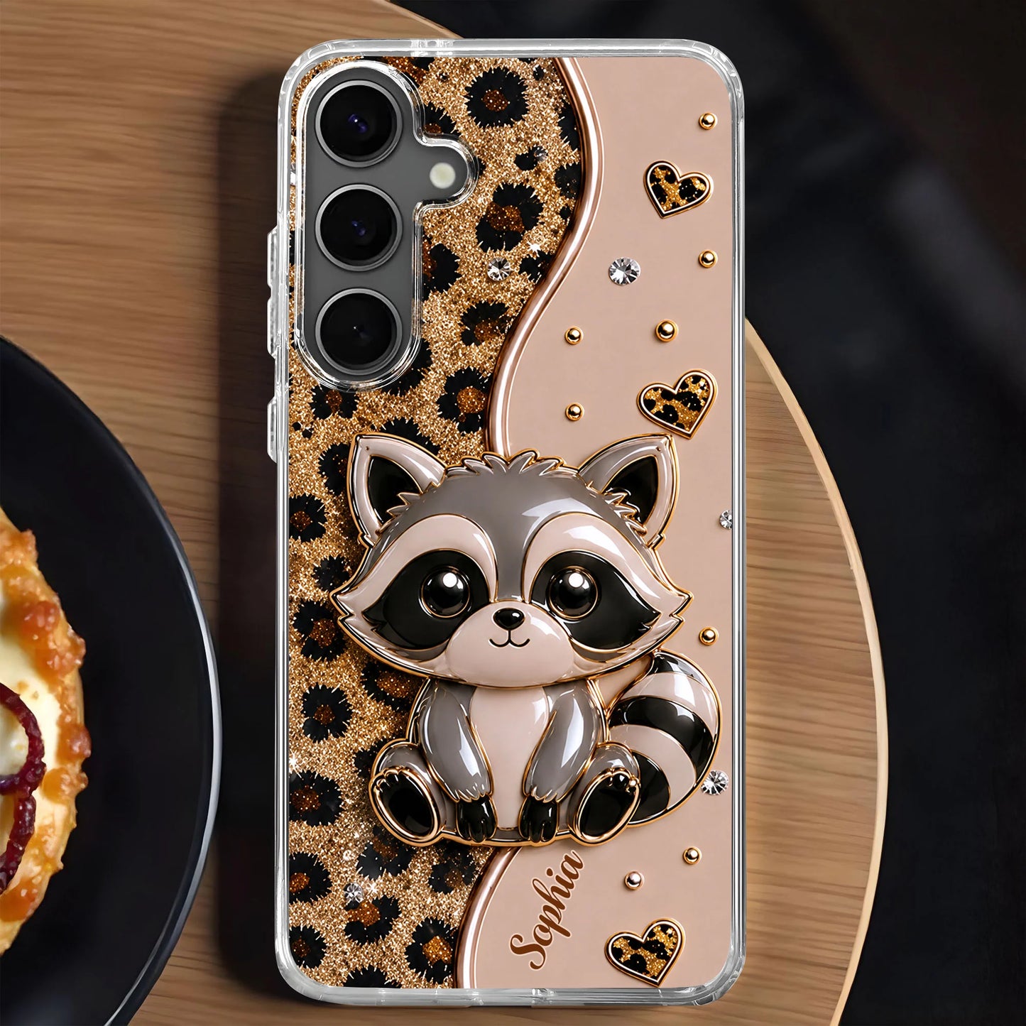Personalized Clear Phone Case personalization view for Daughter/Granddaughter