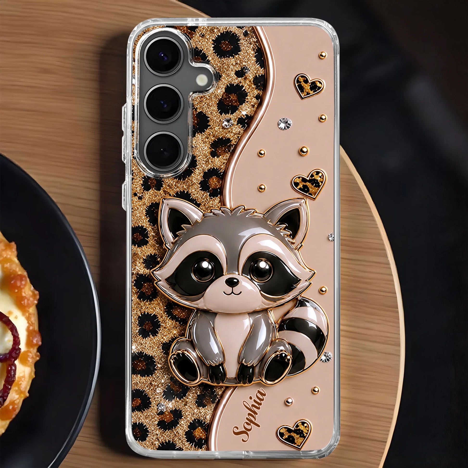 Personalized Clear Phone Case personalization view for Daughter/Granddaughter