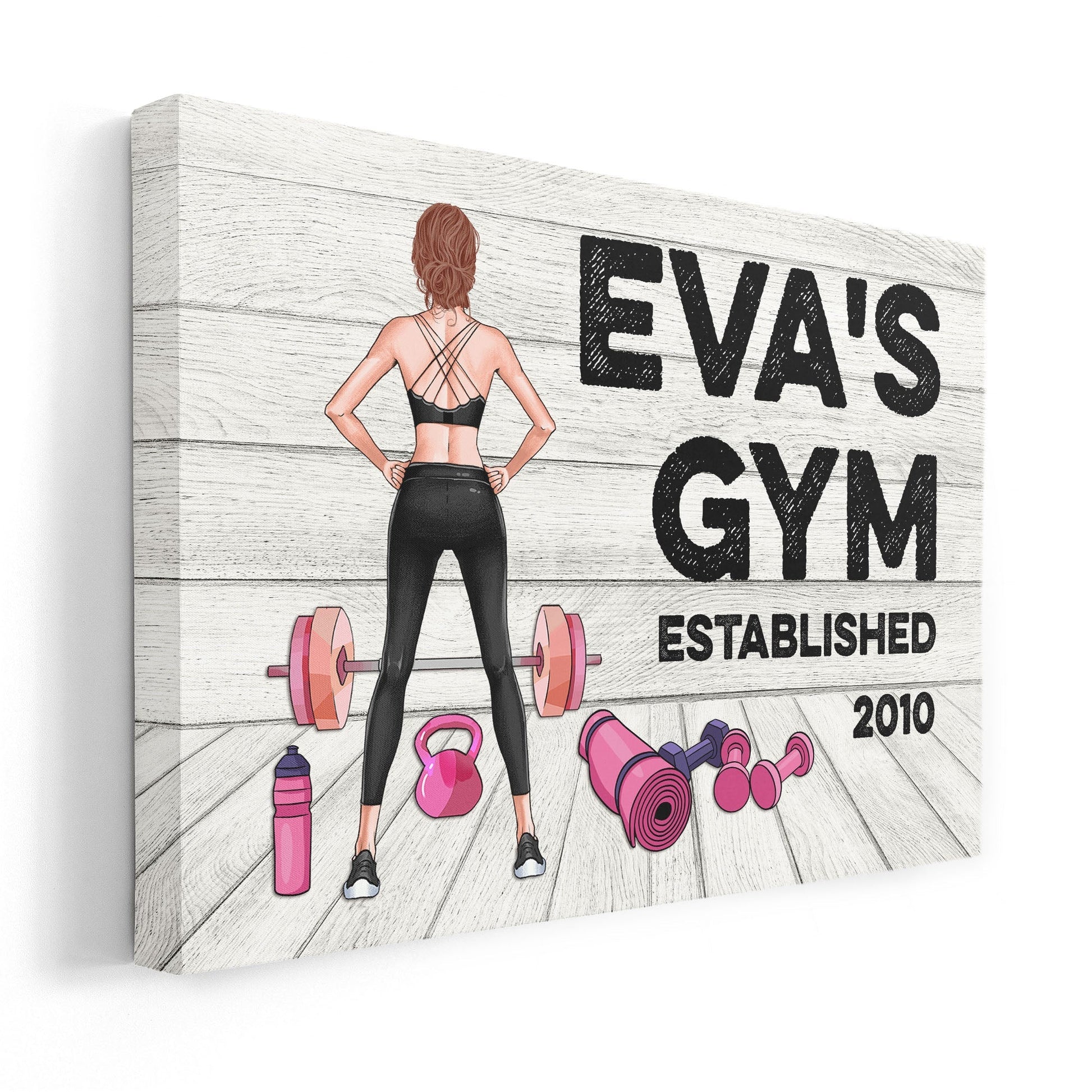Gym Room Sign, Fitness Custom Poster/Canvas, Gift For Fitness Lovers-PRINTS10