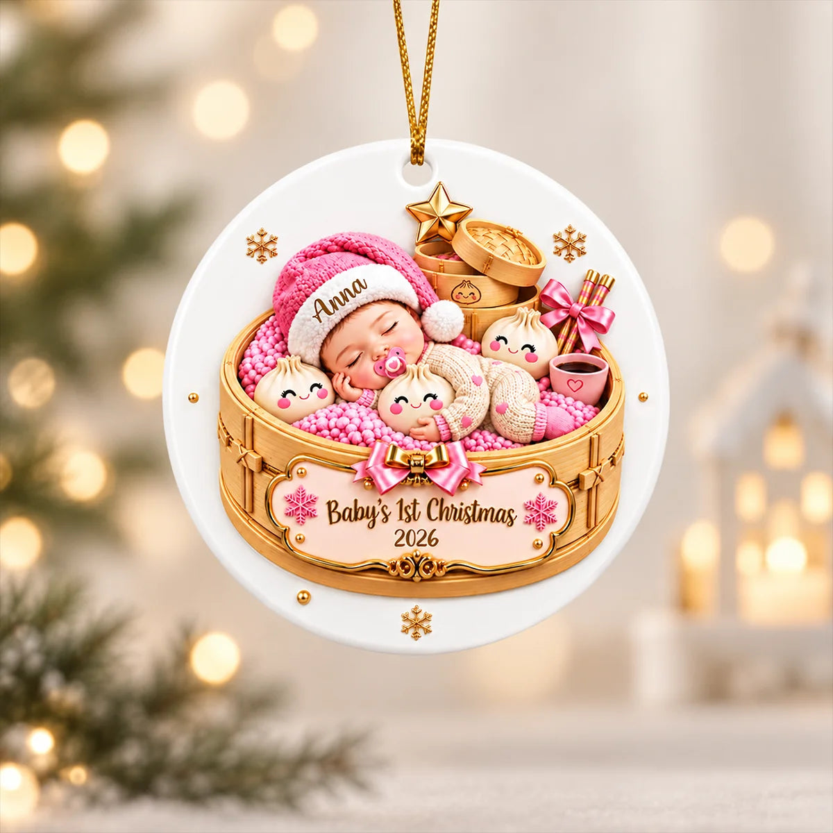 Dumpling Basket Acrylic Ornament - Personalized Real 3D Raised Ornament e3684aa7-0608-43d8-994d-f314d9358f9b-1-11-.png