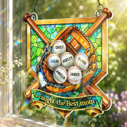Suncatcher Ornament detail view for Mom