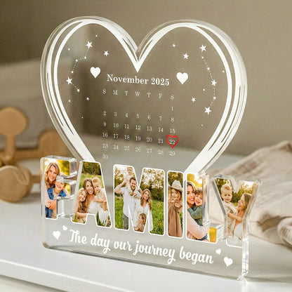 Custom shape acrylic plaque with personalized photo print and names for husband and dad anniversary gift image 7