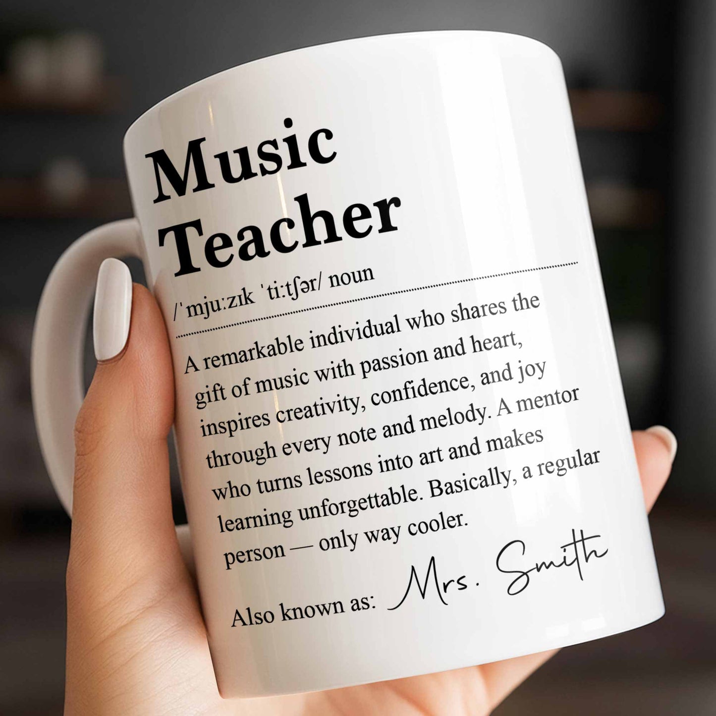 Mug gift-ready design for Teacher