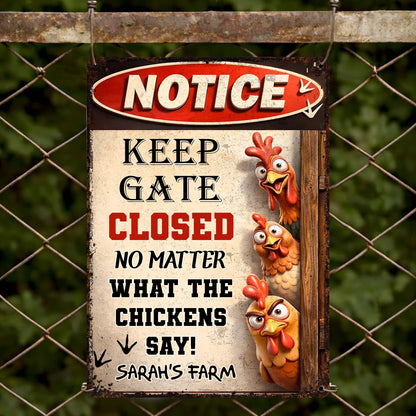 Metal Sign gift-ready design for Family