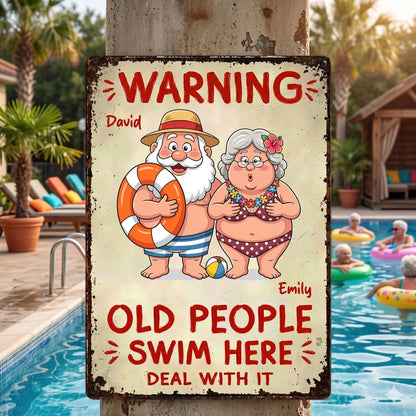 Metal Sign gift-ready design for Grandma