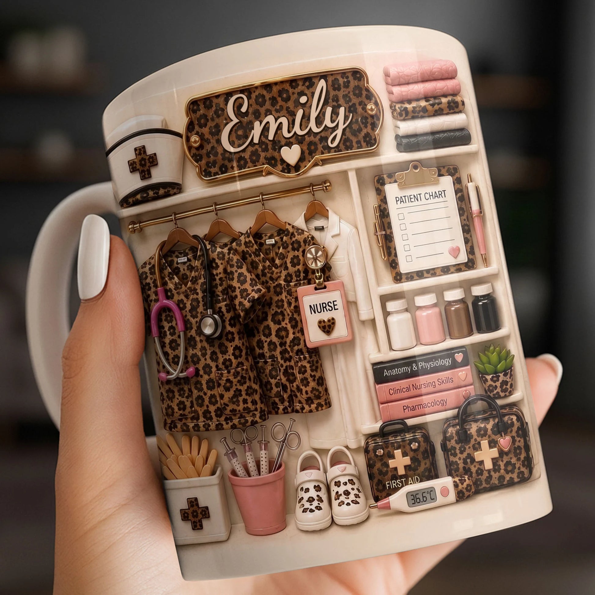Mug gift-ready design for Nurse