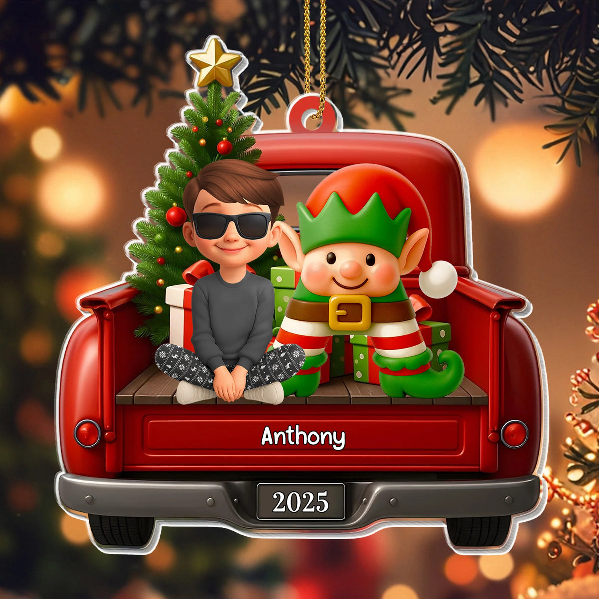 Celebrate A Magical Holiday Moment With A Christmas Scene