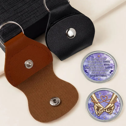 Your Last Everything Custom Pocket Hug - Personalized Couple Token Gift