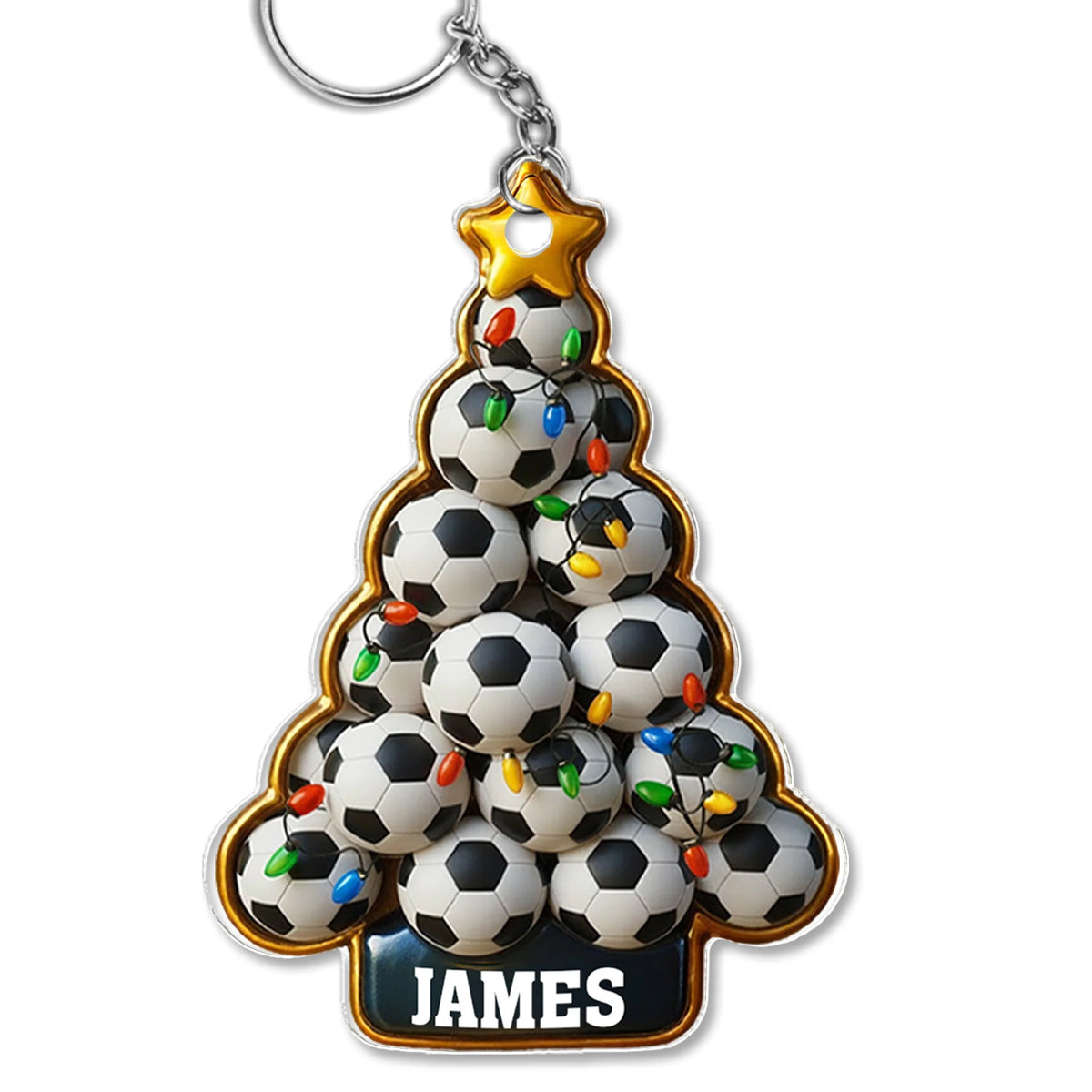 Celebrate The Festive Season With A Soccer-Themed Christmas Tree
