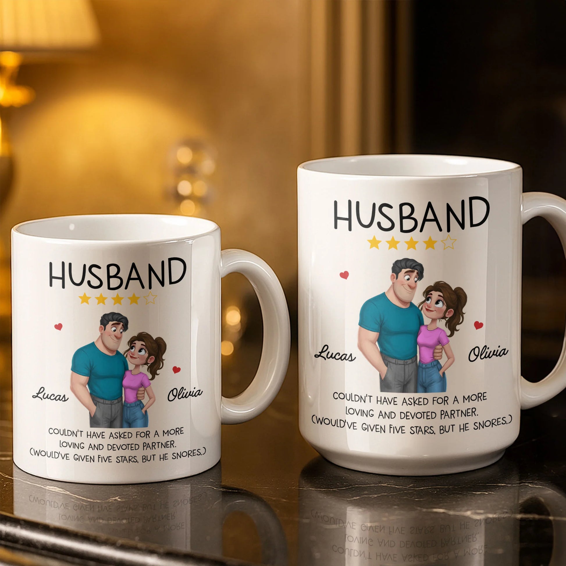 Mug detail view for Husband