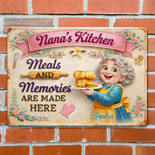 Nana's Kitchen, Meals And Memories Are Made Here