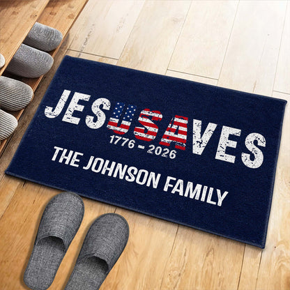 Doormat gift-ready design for Family
