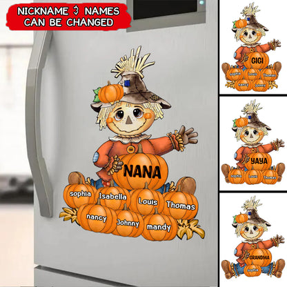 Custom Pumpkin Patch Grandma Decal for Grandma with personalized design details for meaningful gifting