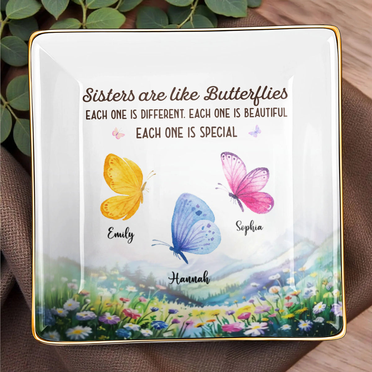 Sisters Are Like Butterflies, Each One Is Special