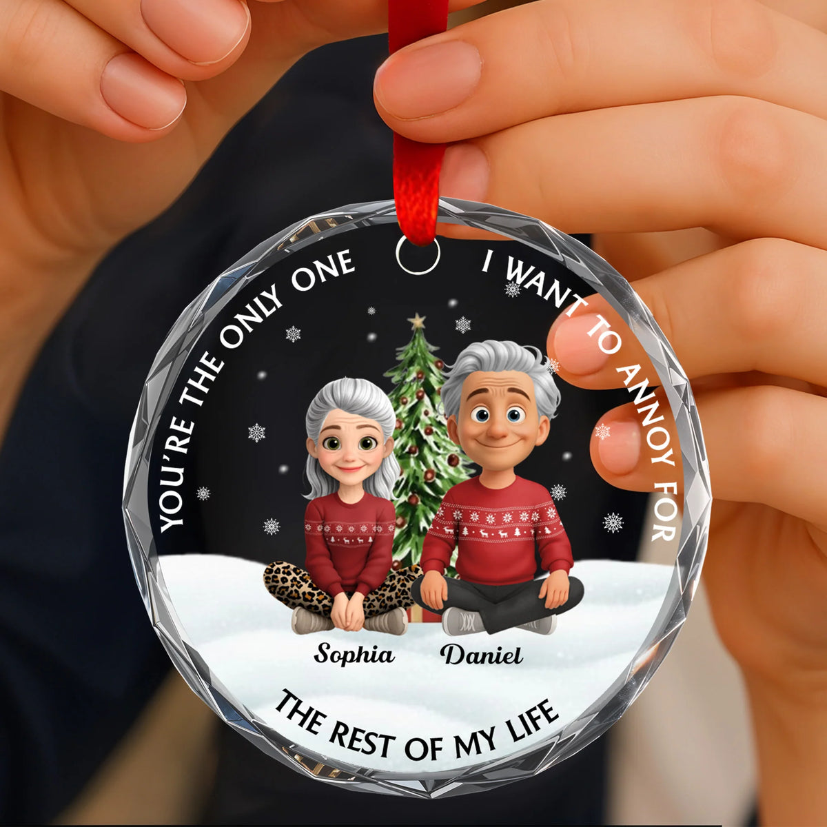 You're The Only One I Want To Annoy, Christmas Tree and Couple