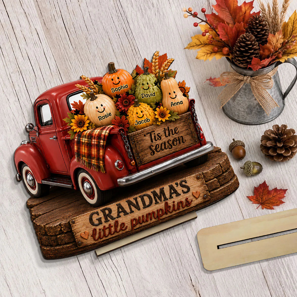 Personalized Grandma Pumpkin Sign personalization view for Grandma