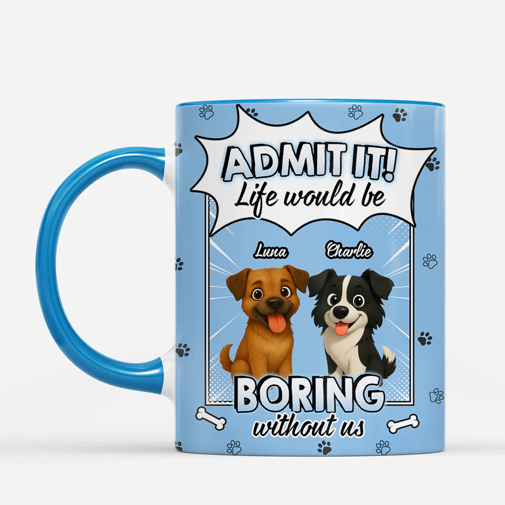 Custom Dog Mug personalization view for Dog Lovers