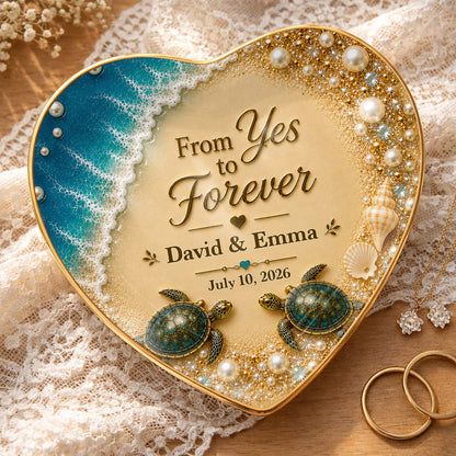 Personalized Jewelry Dish for Wife with personalized design details for meaningful gifting