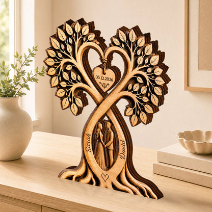 Plaque gift-ready design for Wife