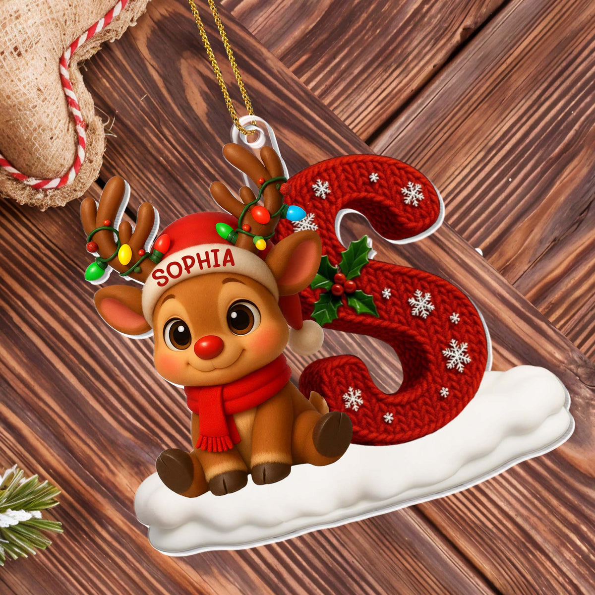 Celebrate The Joyful Christmas With Reindeer