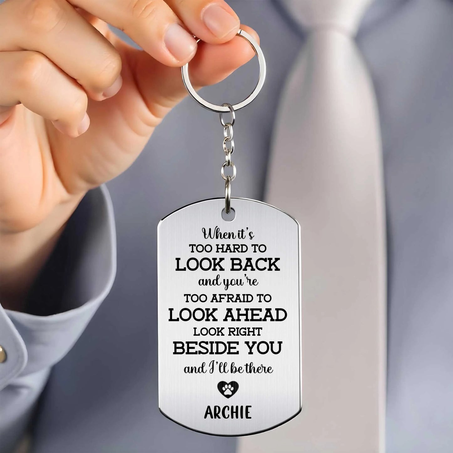 Keychain gift-ready design for Dog Lovers