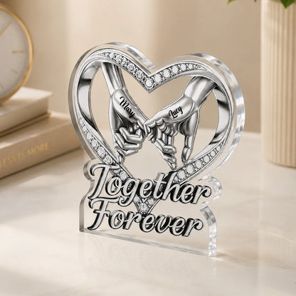 Plaque gift-ready design for Couples