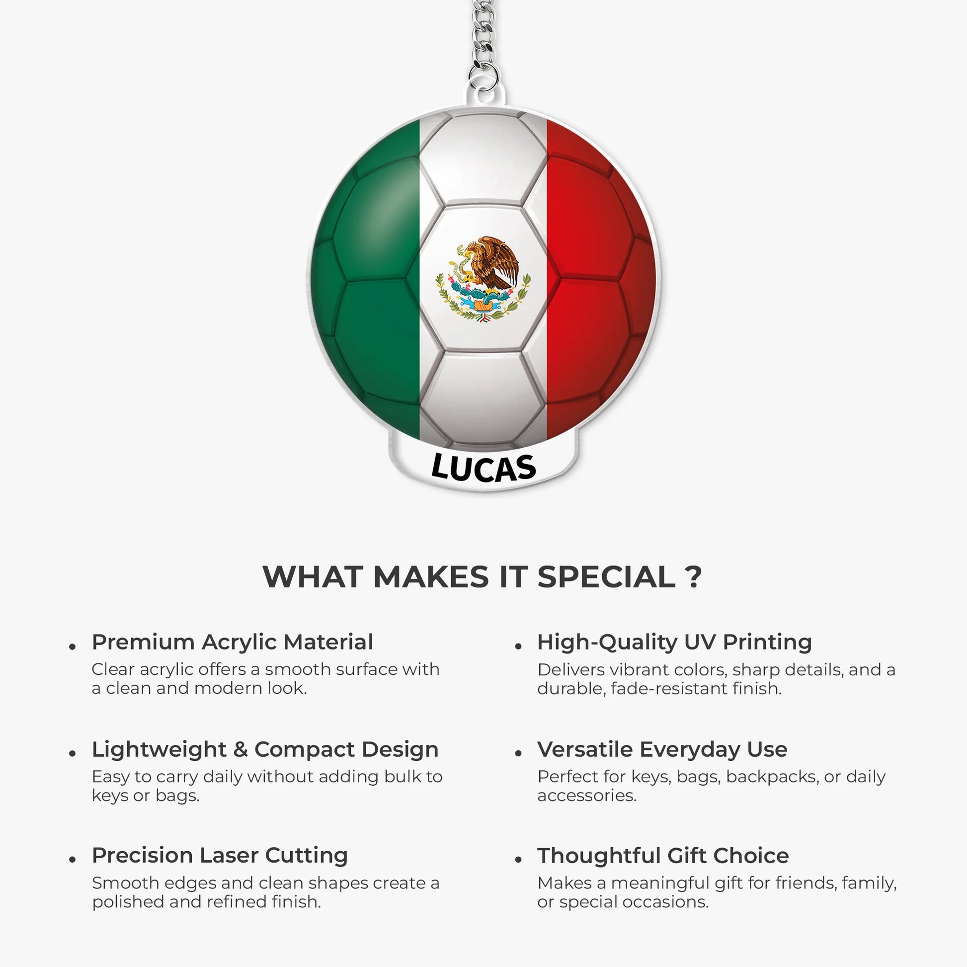 Custom Soccer Gifts for Son/Grandson with personalized design details for meaningful gifting image 6