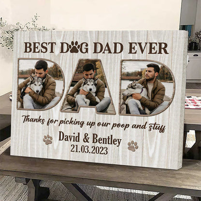 Canvas / Poster gift-ready design for Dad